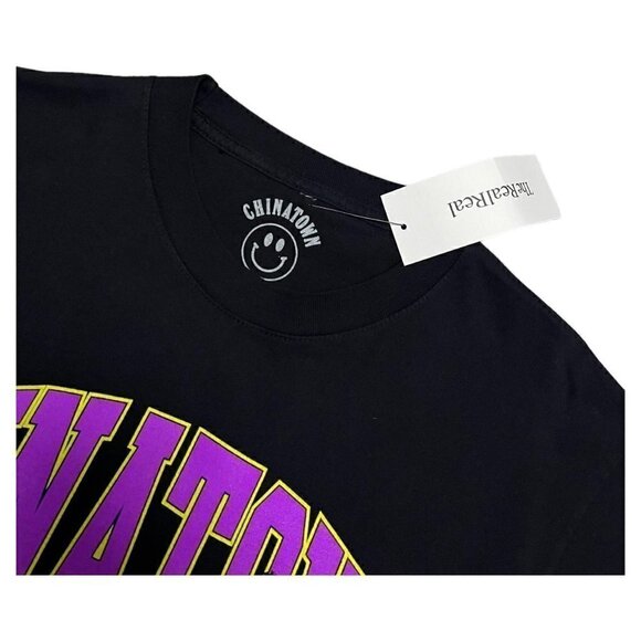 CHINATOWN MARKET “Beware of Dog” Luxury Designer Streetwear Tee Shirt Mens Small - Picture 3 of 4